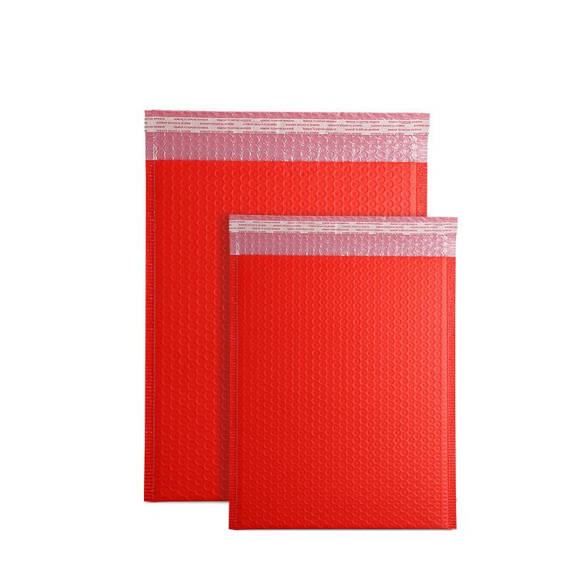 极速气泡信封袋 哑o光膜彩色服装复合泡沫珠光膜打包气泡快递袋