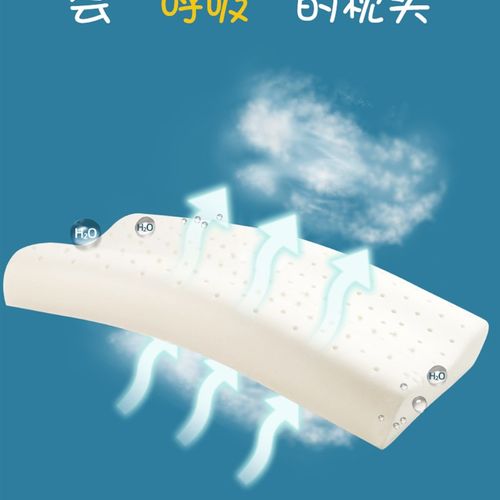 极速儿童乳胶枕头10岁以上宝宝2-3-6-H7-小孩四季通用小学生幼儿