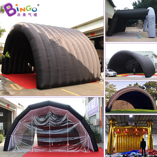 极速外橙内白充气舞台帐篷气模户B外演唱会背景通道厂家定制卡通