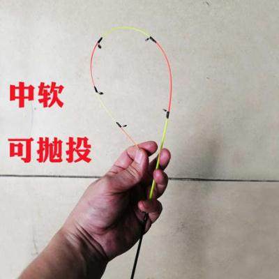 极速筏竿竿稍岸抛远投大导环玻纤稍筏竿稍过太空豆U伐竿岸筏竿磁