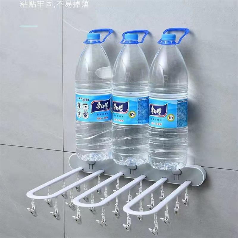 极速欢乐购物阳台防风多功能折叠晾衣架袜子M内衣裤晒衣架多夹子