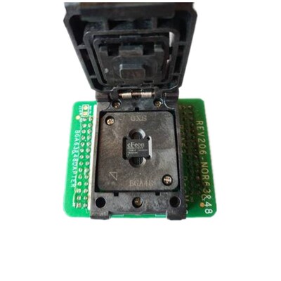 极速BGA48-0.8(6*8)烧录座v Nand proman 编程器专用烧录座BGA48