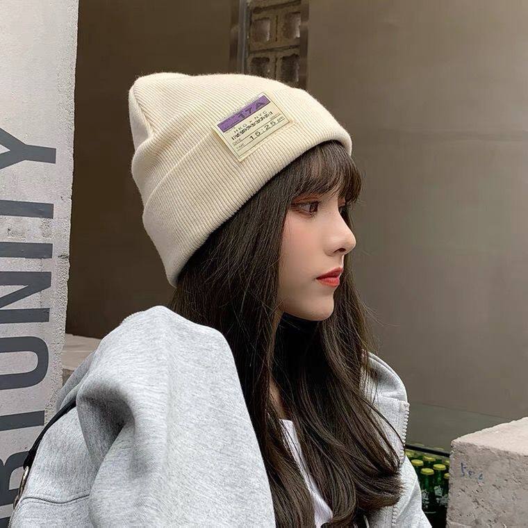 极速坐月子d帽子产后春秋季女日系针织产妇帽秋冬季孕妇头巾薄款