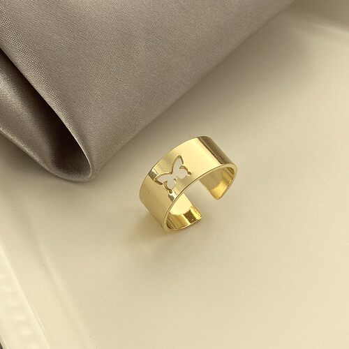新品Vintage Butterfly Rings For WomFen Men Lover Couple Ring