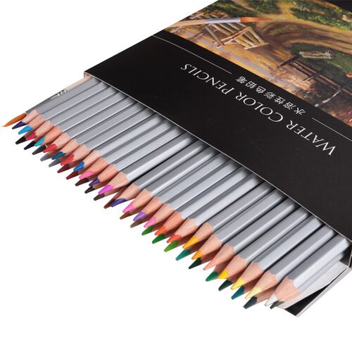 极速48 Pack Watercolor Pencixls,Watercolor Pencil Art Set,Wa