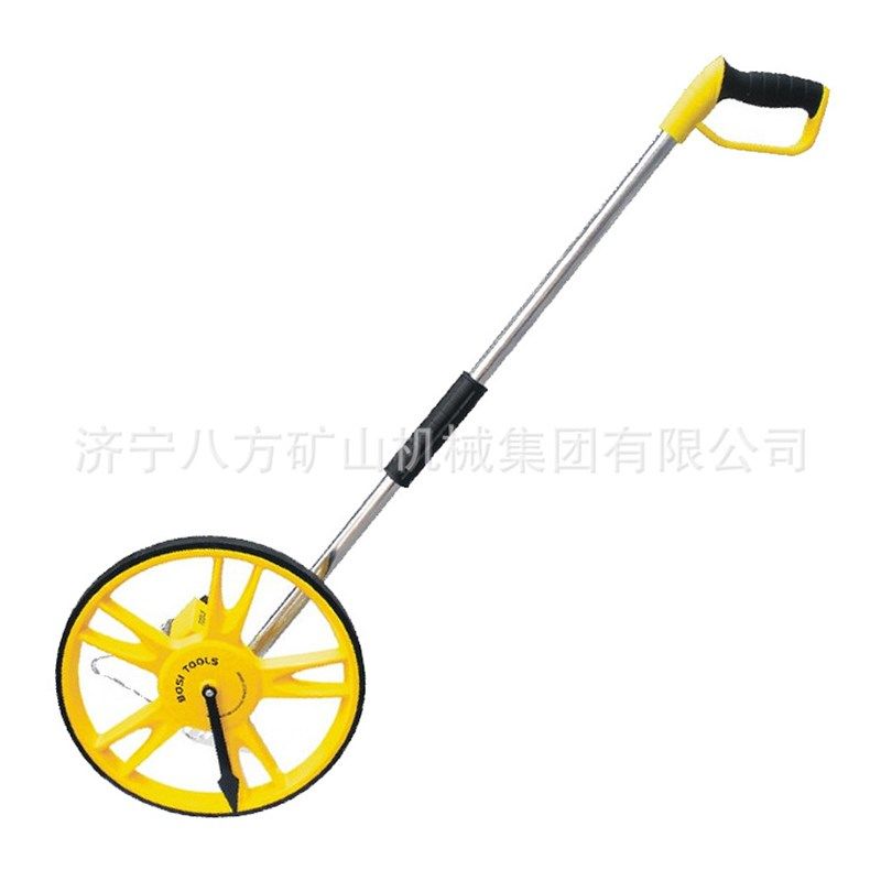 极速大轮耐磨型测距仪 手推v滚轮式距离丈量器 公路测距滚轮尺多