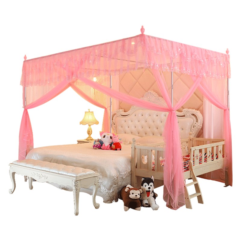 极速订制定c做订制亲子床蚊帐加大加宽合并母子双床拼接皮床布艺