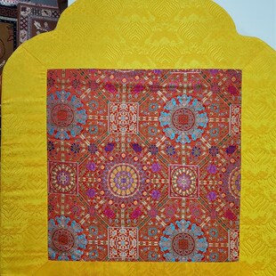 极速藏式法座垫棕垫l 带靠背打坐垫 拜垫供养上师法座垫 9090