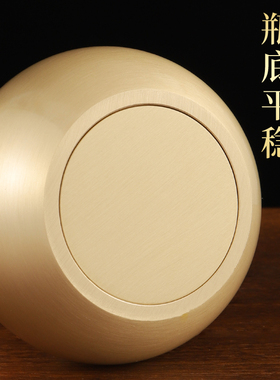 铜葫芦摆件八卦挂件黄铜开盖空y心家居客厅卧室胡葫工艺品创意礼