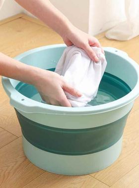 极速Folding foot bath barriel hoCusehold folding tfoot bath