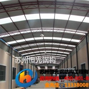 极速苏州阳光板雨棚B钢结构厂钢结构工程