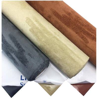 新品自粘麂皮绒四面弹p翻毛皮汽车内饰改装AB门板工作台背胶鹿皮
