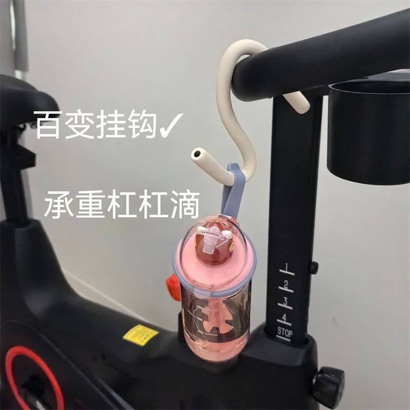 任意弯曲百变挂钩免打孔多功能衣帽收纳支架手机随意固定架