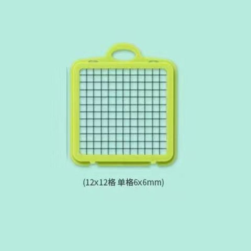 不锈钢土豆切丁神器多功能切菜刀片奶茶店切片厨房布丁切制工具