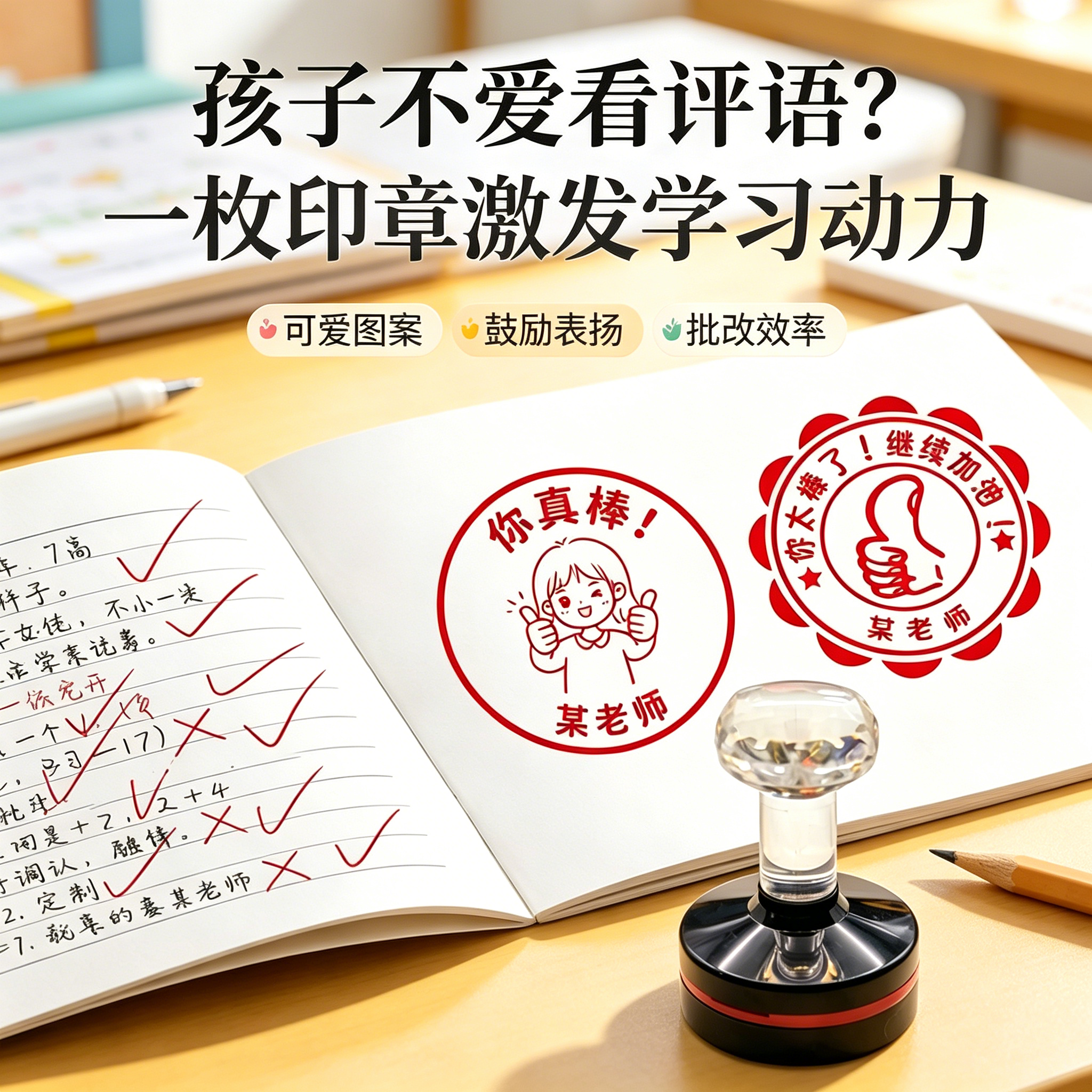 教师奖励印章定制自动出油