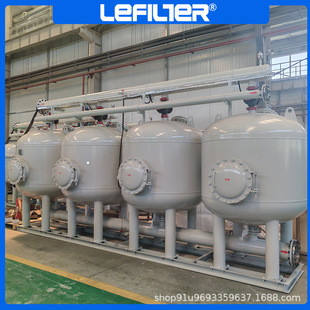 旁通式高速过滤器 浅层砂过滤器有效降低浊度循环水处理1000m3/h