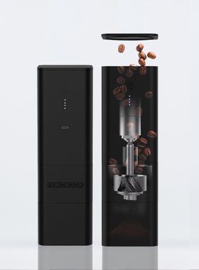 FEMOBOOK A2 电动磨豆机意式手冲咖啡豆磨粉便携式充电家用研磨器