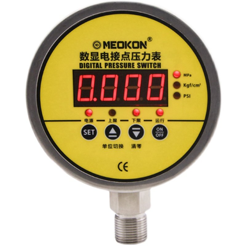 上海铭控数显电接点压力表不锈钢水压力开关控制器气压表MD-S925E