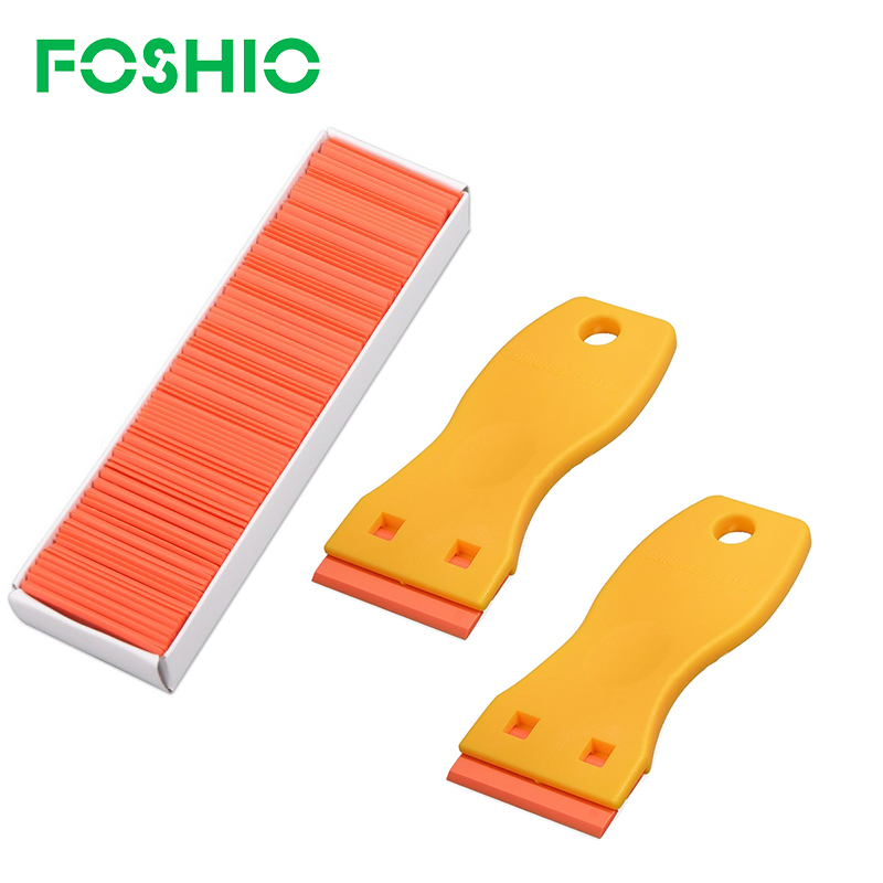 FOSHIO汽车贴膜工具除胶铲刀多功能塑料刮刀改色膜铲刀玻璃清洁刀