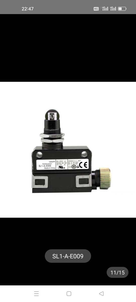 原装防水微动开关SL1-A B D E K P H SL1-EK行程限位开关