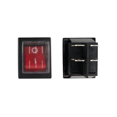 洁霸BF501吸尘器开关按钮配件BF502原装电机电源防水船型开关通用