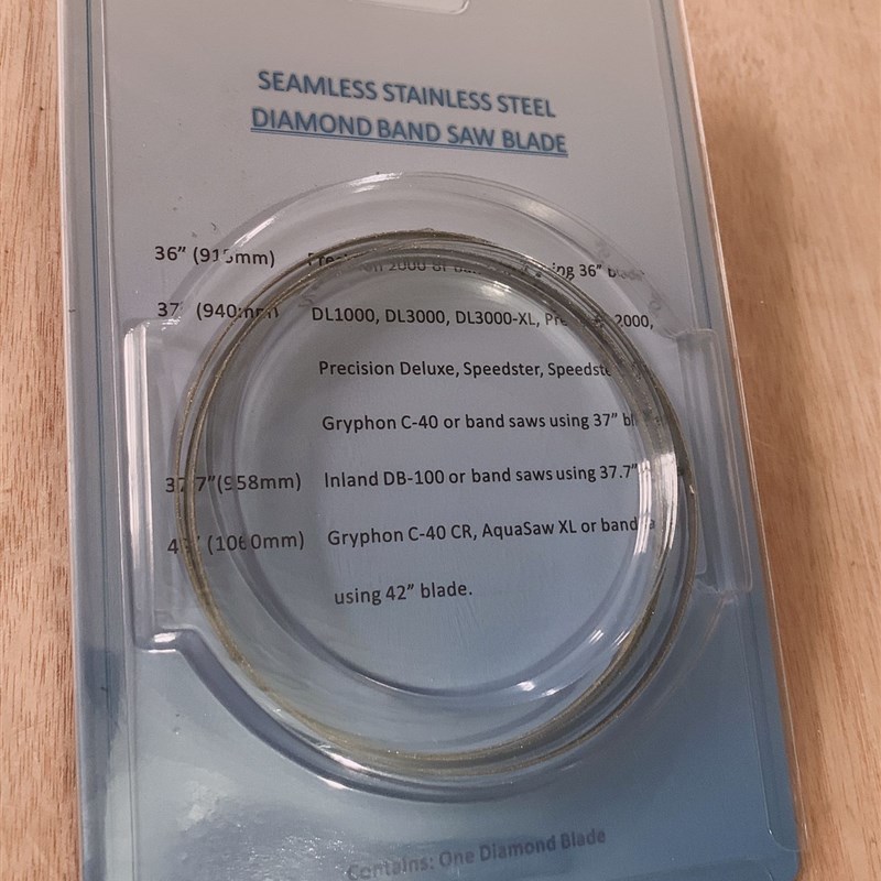 4214不锈钢金刚石带锯条一次成型 保质保量 无焊接使用寿命高不易