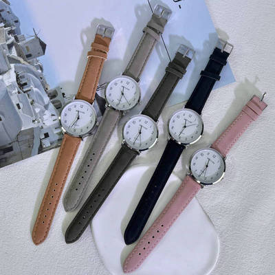 考试专用手表男女初高中学生公务员简约静音潮流高考电子石英裸表