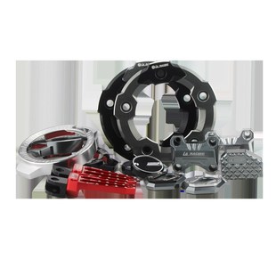 适用春风CLX700改装 t边撑加大透明离合链条盖上泵盖整车配件