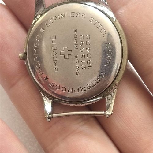 古董瑞士罗马37X2机械手表