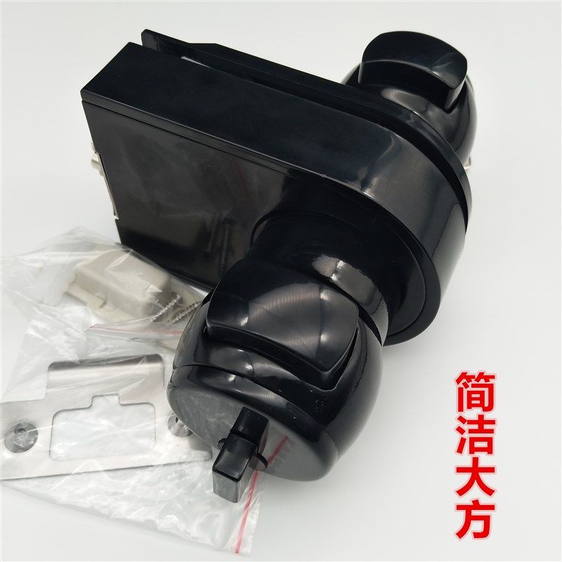 高隔间锁办公室玻璃门锁黑白锁球型N玻璃门锁黑白熊猫锁,基础建材,特殊用锁,淘宝优惠券,粉丝福利购,淘宝优惠卷