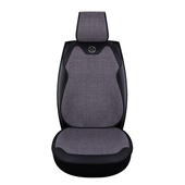 汽车坐垫四季 冰丝V车垫座套通风座 通用k座椅半包凉垫女士亚麻夏季