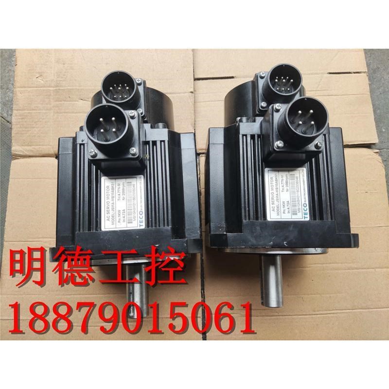漂亮  东元伺服电机 1KqW JSMA-MB10ABK01 功能包好 现货实拍