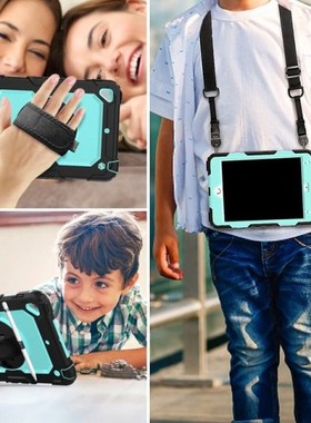 Tablet Pc Sturdy Protetctive Case With Shoulder Strap Holder