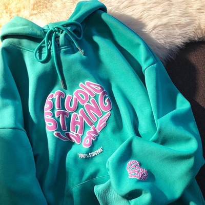 New Letter Print Vintage Hoodies Women K2021 Aesthetic Haraj