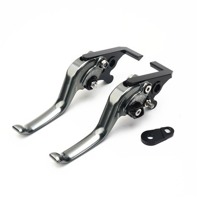 适用三阳曼d巴150 MMBCU 158改装短款两指竞技刹车手把牛角车把杆