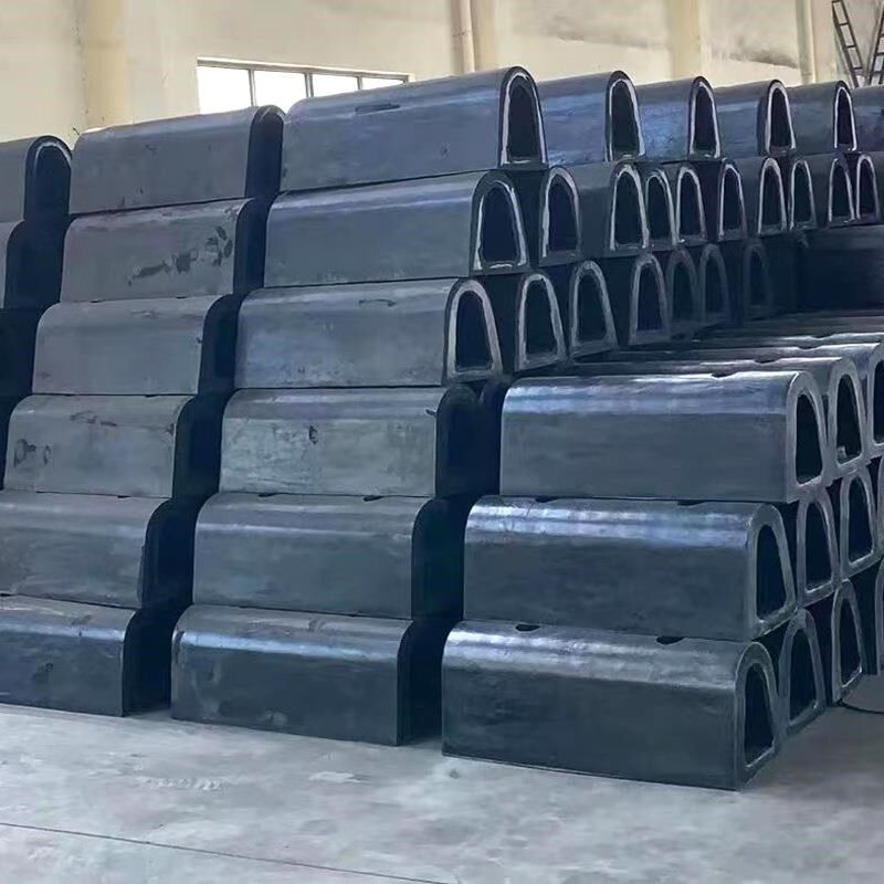 现货供应D型橡胶护r舷半圆型橡胶护舷港口防撞橡胶护舷