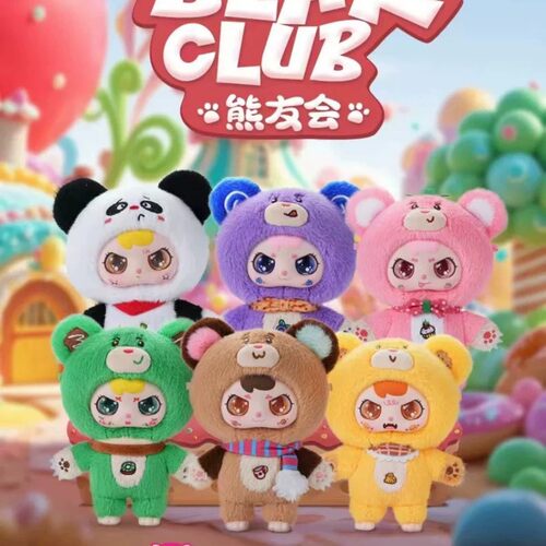 正版优比熊熊友会盲盒手办现货