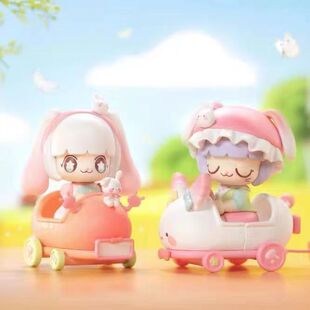正版 碰碰车系列盲盒潮玩手办周边玩具礼物摆件 52TOYSKimmy&Miki