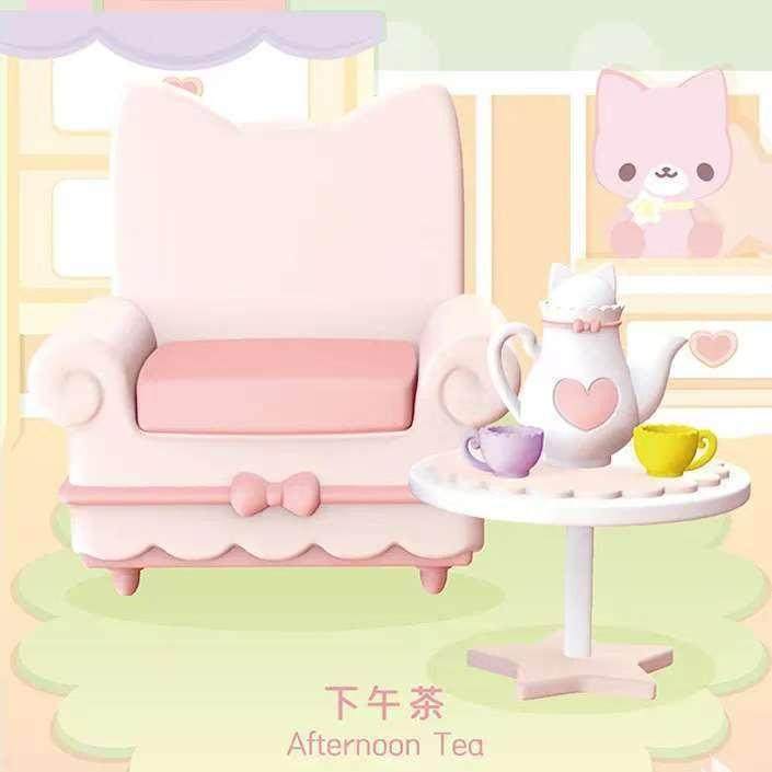 kitty猫下午茶系列盲盒手办