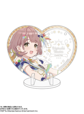 喵喵预订Amiami 偶像大师闪耀色彩 心形立牌挂件Vol.1 W02509 周