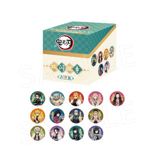 喵喵预订官方 鬼灭之刃周边吧唧盲盒徽章时透无一郎我妻善逸动漫