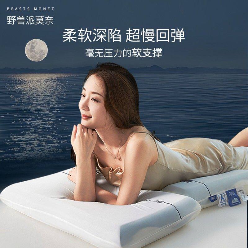 记忆棉枕头枕芯酒店深睡零压绵慢回弹助睡眠护颈椎儿童学生记忆枕