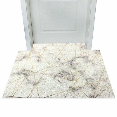 Simple Norhdic imitation marble PVC wire ring soft home floo