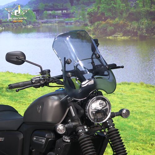 适用宗申赛科龙RA250前挡风玻璃RA25H0S风挡手把挡风导流罩改装件