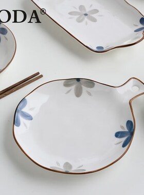 蔻达CODA花开富贵餐具52件套D2305釉下彩工艺 U微波炉可用 可批