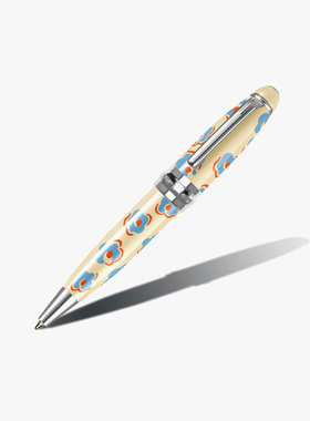 意大利CAMPO MARZIO凯博马尔兹插画手绘圆珠笔莫奈花园口袋笔高档金属手账签字笔学生新年礼物