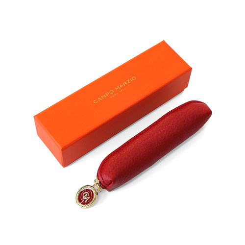 意大利Campo Marzio迷你钢笔笔袋简约复古风便携笔袋圣诞礼物