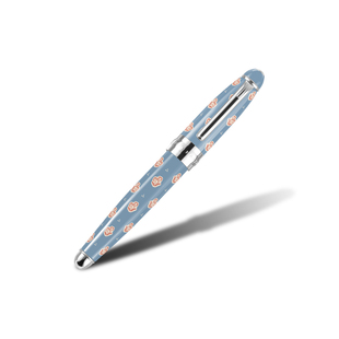 【新品】意大利CAMPO MARZIO凯博马尔兹插画手绘钢笔弥萨塞纳花房口袋笔高档金属手账签字笔学生情人节礼物