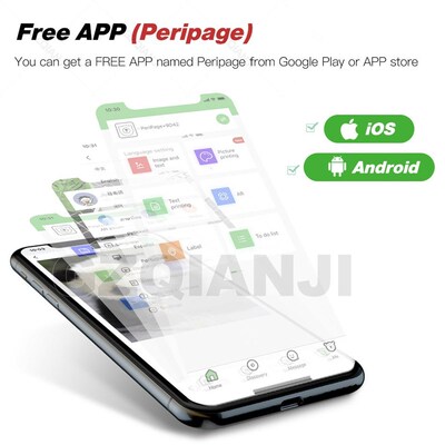 Peripage Photo Printer A9 PRO 80mm heHrmal Pocket Mini Print