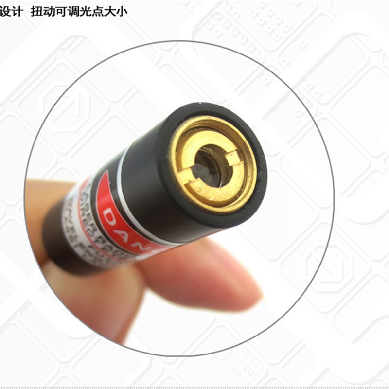 808nm不可见光点状激光r器近红外线圆点激光模组0-500mw功率可定